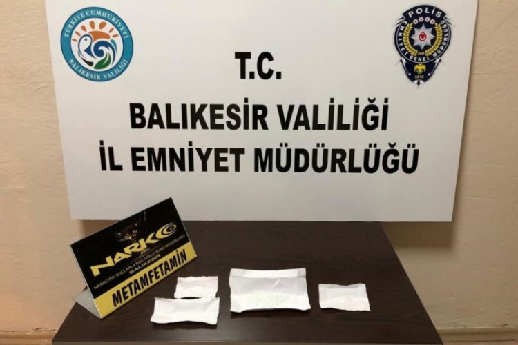 Balıkesir'de uyuşturucu operasyonu