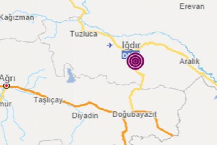 Iğdır'da korkutan deprem!