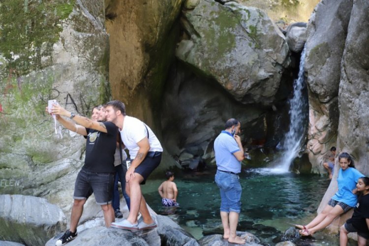 Bursa'da her yıl Arap turistlerle dolup taşan şelale boş kaldı