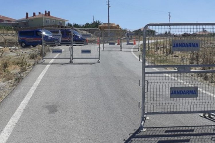 Ankara'da bir mahalleye karantina
