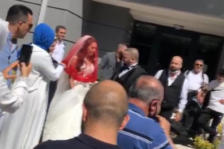 Kartal'da silahlı düğün