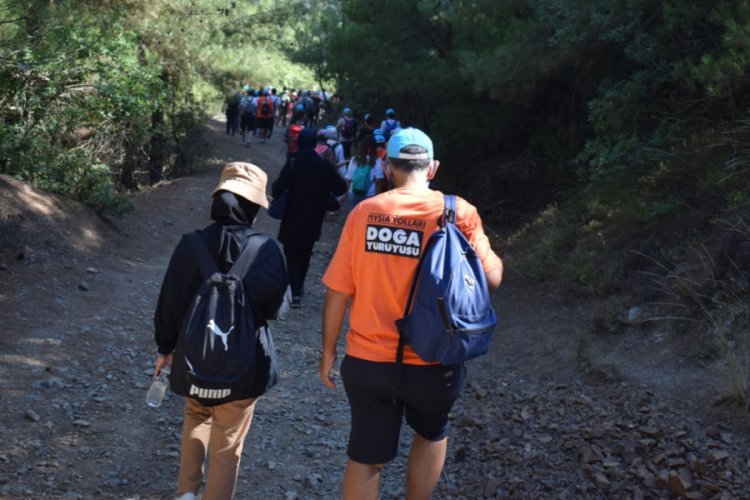 Bursa Mysia Yolları'nda doğayla baş başa yürüyüş