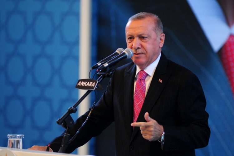 Cumhurbaşkanı Erdoğan Rize-Artvin Havalimanı inşaatında incelemelerde bulundu
