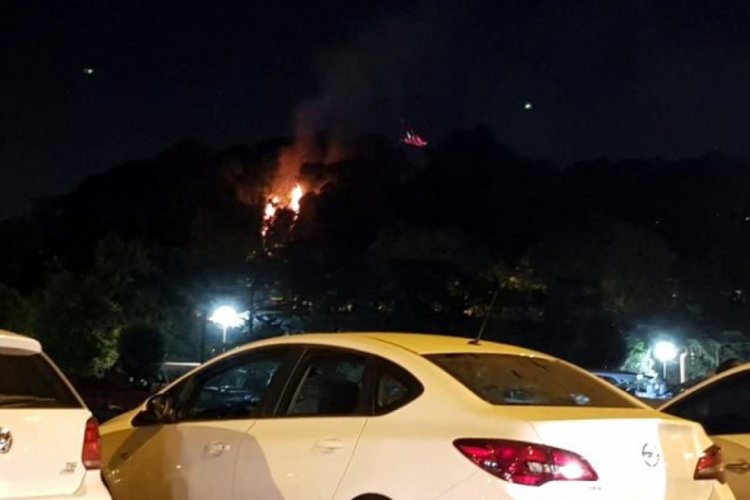 İstanbul'da korkutan yangın!