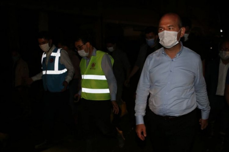 Bakanlar Dereli ilçesinde incelemelerde bulundu