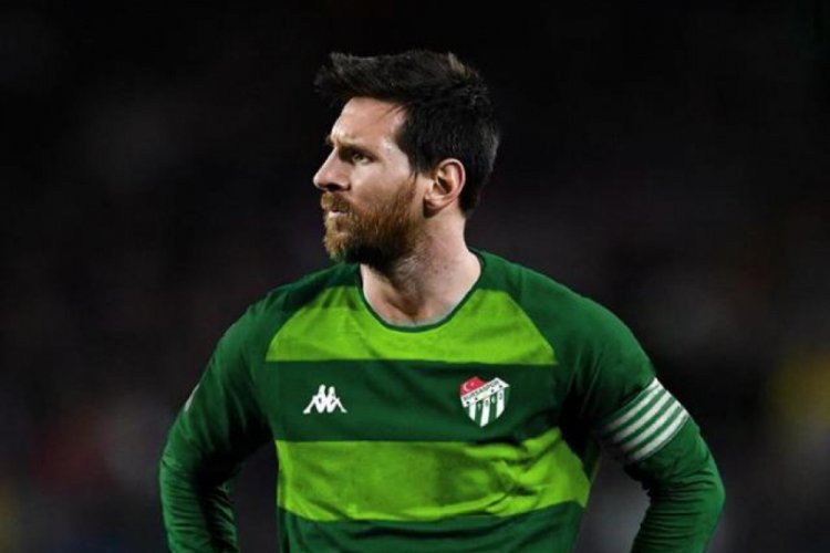 Bursaspor'dan Messi'ye: Seni bekliyoruz