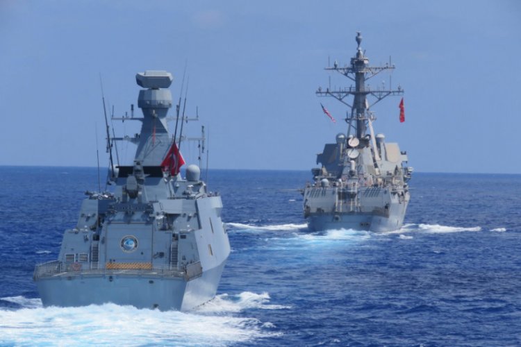 MSB: Doğu Akdeniz'de deniz eğitimleri icra edildi