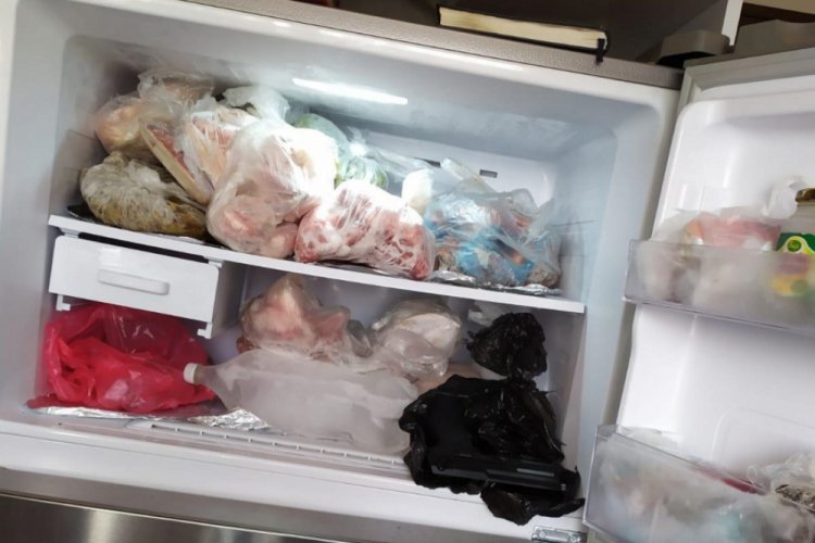 Buzdolabından tabanca çıktı