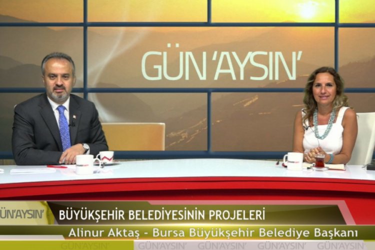 Alinur Aktaş'tan Bursada Bugün'e özel açıklamalar (ÖZEL HABER)