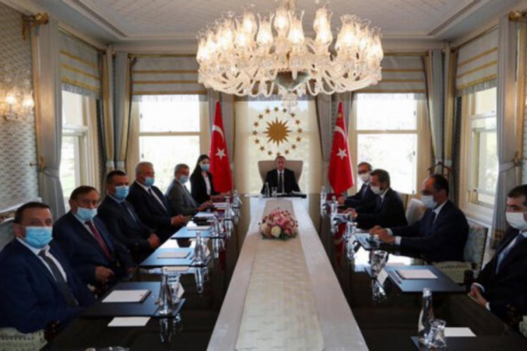 Cumhurbaşkanı Erdoğan'dan kritik görüşmeler