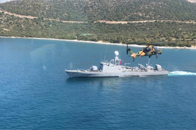 Bakanlık paylaştı: Ege ve Akdeniz'de icra edildi