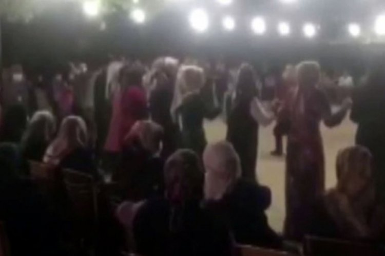 Sosyal mesafesiz düğüne büyük ceza!