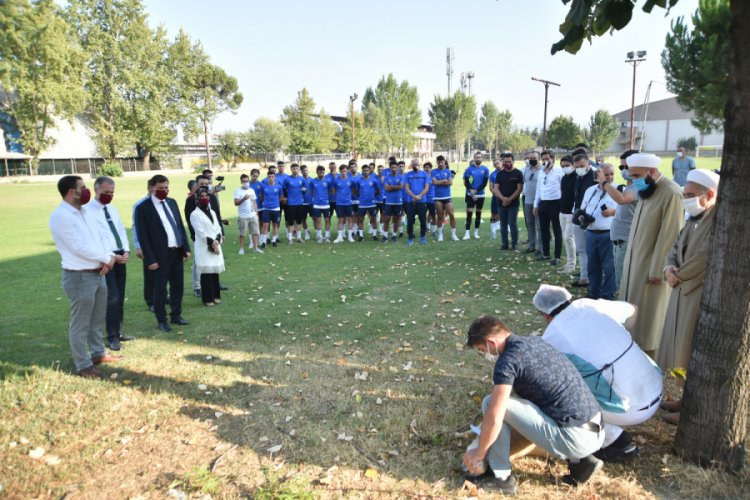 İnegölspor yeni sezonu kurban keserek açtı