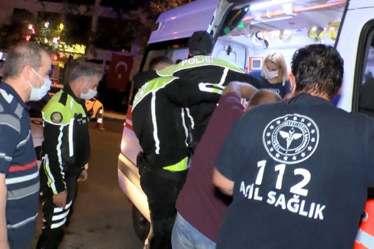 Motosikletli trafik polisi başka bir motosiklet ile çarpıştı: 2 yaralı