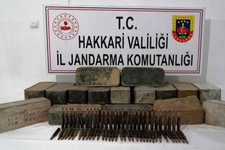 Çok sayıda uçaksavar mühimmatı ele geçirildi