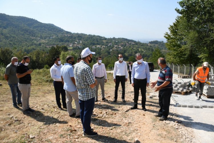 Bursa'da kırsal Mezit Mahallesi'nin çehresi değişiyor