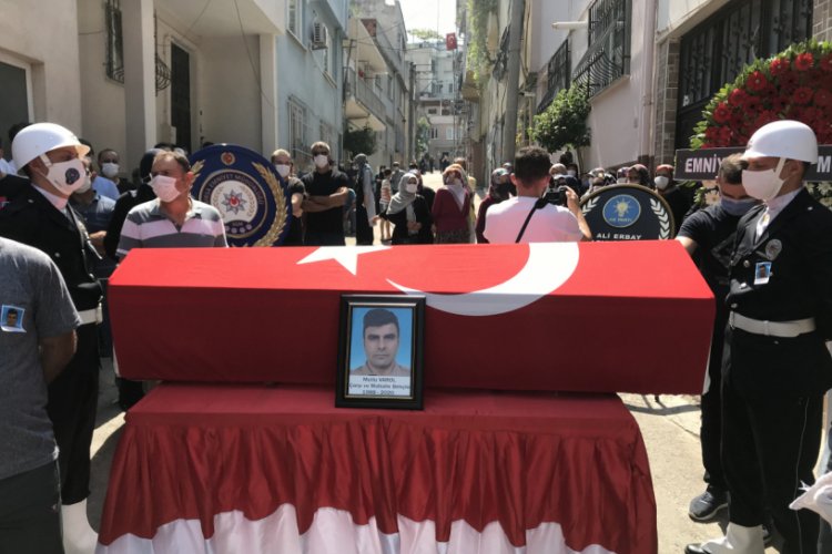Bursa'da düğün yolunda kazada ölen bekçi son yolculuğuna uğurlandı
