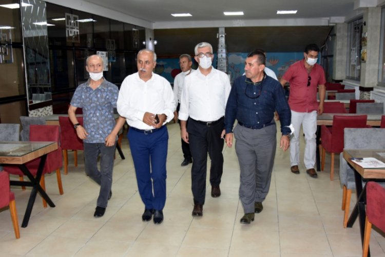BEBKA Genel Sekreteri Gerim, Yenişehir'de incelemelerde bulundu
