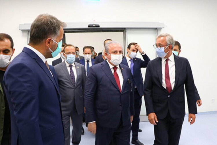 TBMM Başkanı Şentop Tekirdağ Şehir Hastanesinde incelemelerde bulundu