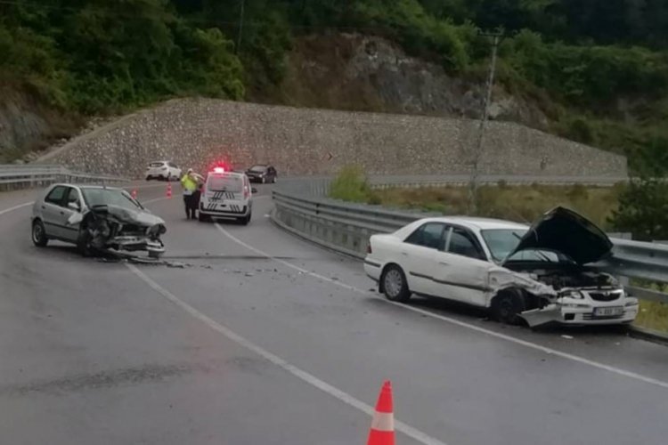 Bartın-Amasra karayolunda feci kaza