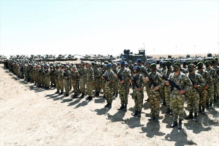 Türkiye ve Azerbaycan'dan savaş sahnelerini aratmayan tatbikat
