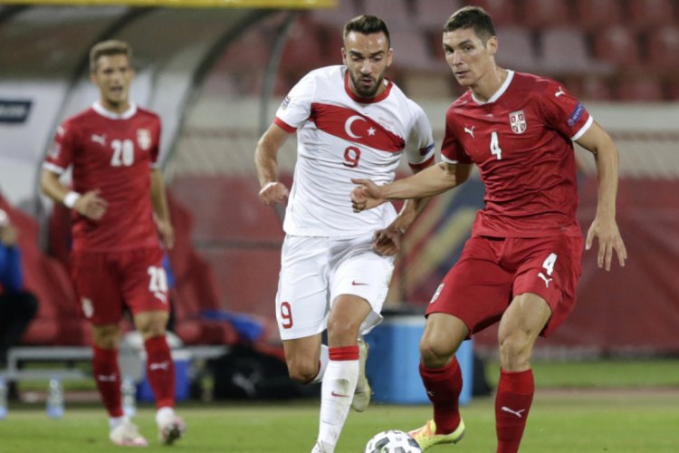 UEFA Uluslar Ligi: Sırbistan: 0 - Türkiye: 0
