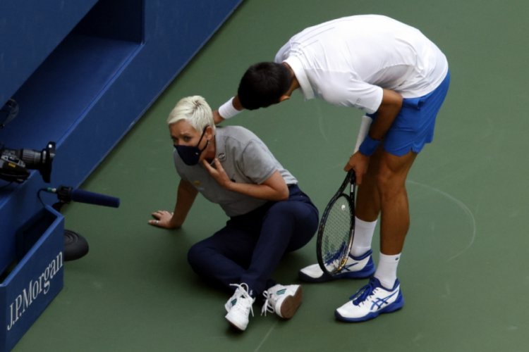 Novak Djokovic, Amerika Açık'tan diskalifiye edildi