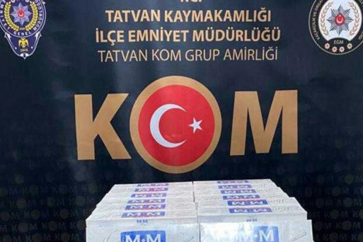 Bitlis'te kaçakçılara büyük darbe