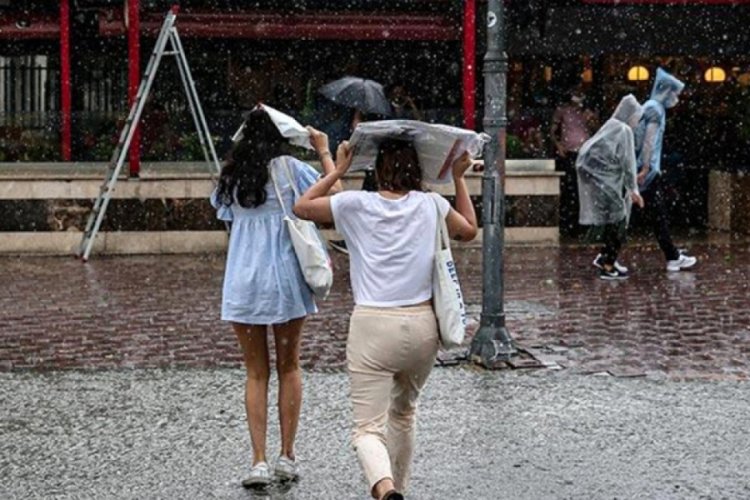 Meteorolojiden sağanak yağış uyarısı