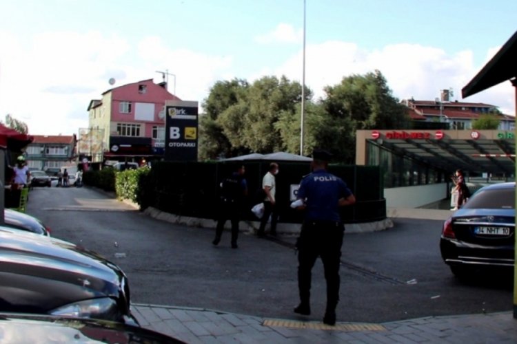 Çağlayan Adliyesi önünde çatışma anları kamerada