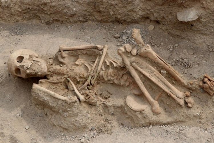 2 bin 750 yıllık nekropoldeki iskeletlerde çürük diş çıkmadı