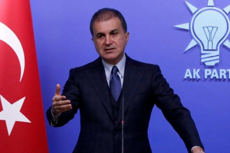 Ömer Çelik'ten Macron'a: Cumhurbaşkanımızı hedef alması bizim için gurur