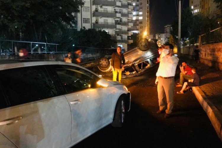 Diyarbakır'da trafik kazası!