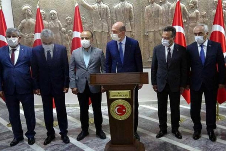 İçişleri Bakanı Süleyman Soylu Aydın'da