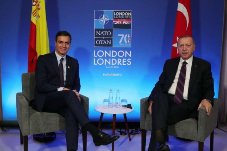 Cumhurbaşkanı Erdoğan, İspanya Başbakanı Sanchez ile görüştü