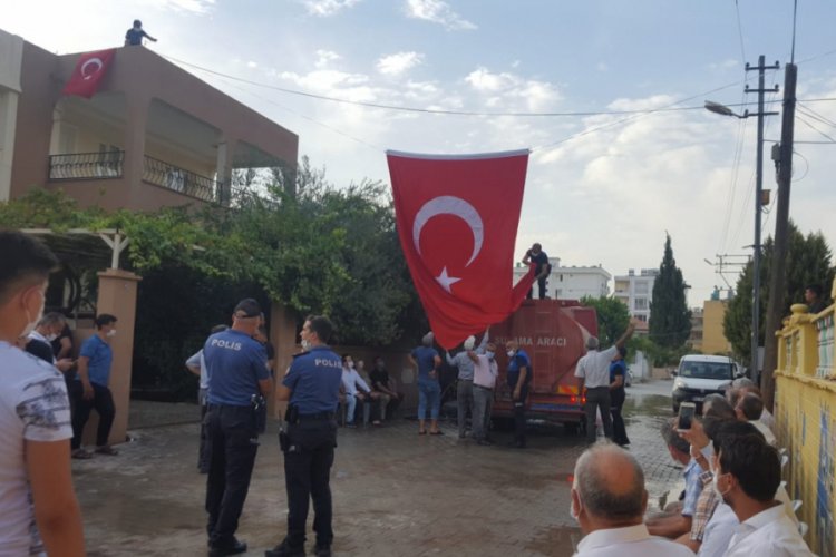 Hatay'a şehit ateşi düştü
