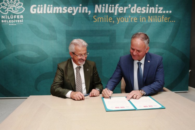 Bursa Nilüfer'in yeni kardeş kenti Kaynarca oldu