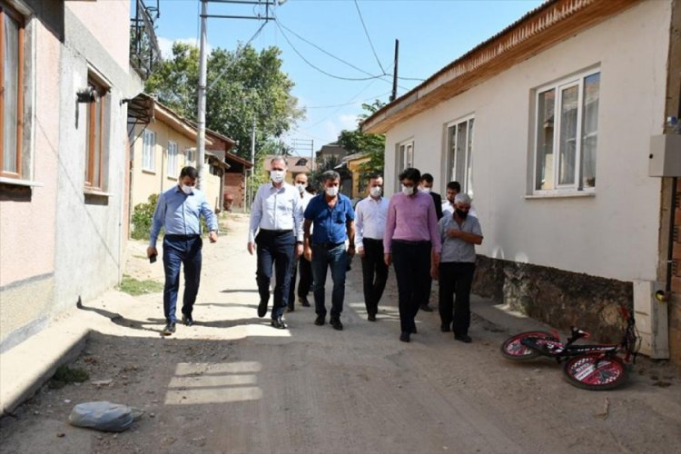 Bursa İnegöl Belediye Başkanı Taban kırsal mahalleleri ziyaret etti