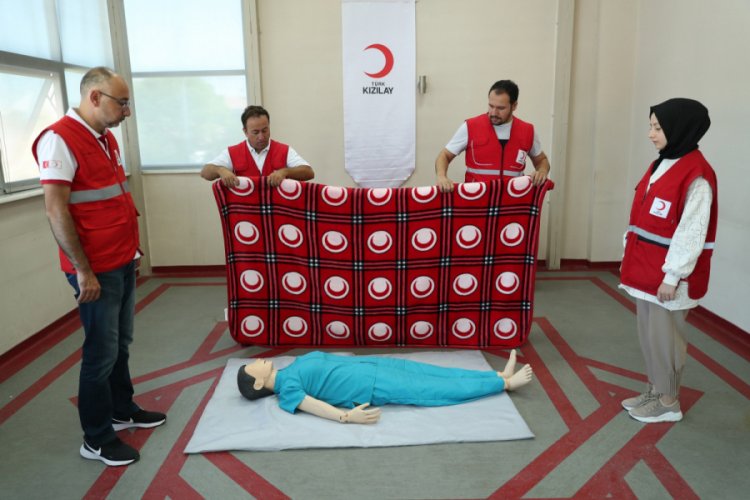 Kızılay'dan ilk yardım seferberliği