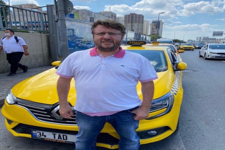 Taksiciden örnek davranış