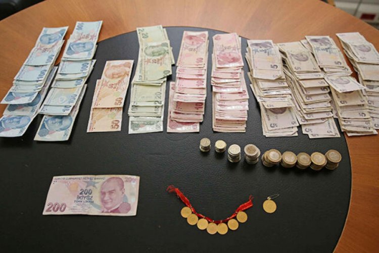 Dilencinin üzerinden çıkanlar şaşırttı!