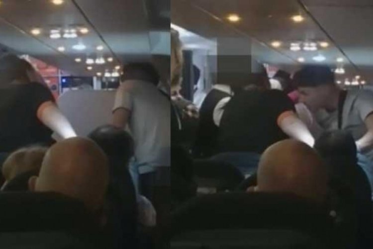 Londra-Türkiye uçağında ''ırkçılık'' kavgası