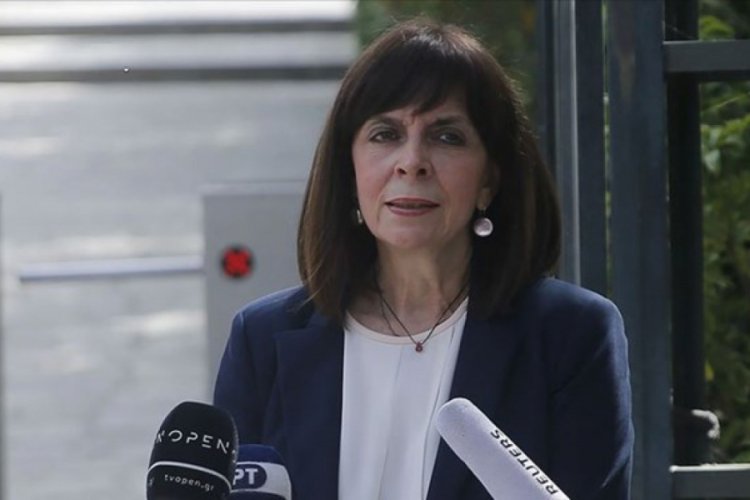 Yunanistan Cumhurbaşkanı Meis Adası'nı ziyaret etti