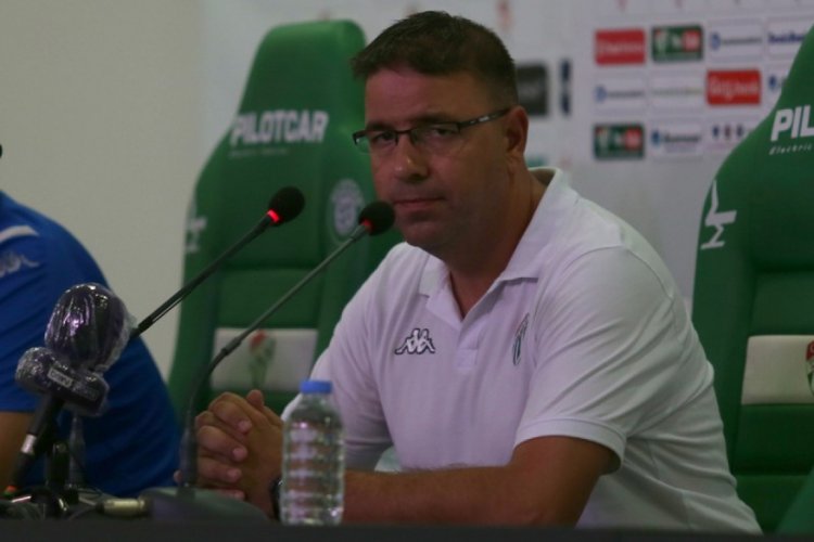 Bursaspor Teknik Sorumlusu Tan: ''Galibiyet hediye etmek istiyorduk, olmadı''