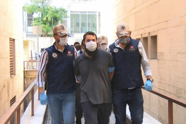 Bursa'da gözaltına alınan 5 DEAŞ şüphelisi adliyede
