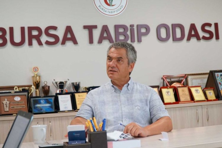 Bursa Tabip Odası 'siyah kurdele' çağrısı yaptı