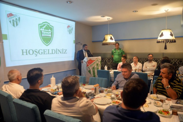 Bursaspor Kongre Üyeleri Platformu üyeleri, üyeleri yemekte buluştu