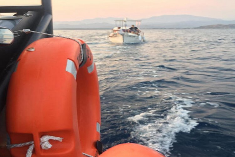 Sürüklenen teknedeki 5 kişi kurtarıldı