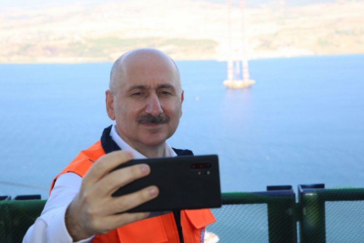318 metreden Çanakkale Köprüsü