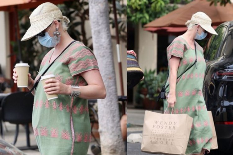 Katy Perry doğumdan sonra ilk kez sokakta